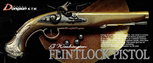 Flintlock pistol G.Washington 조지 워싱턴